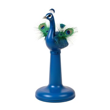 Cantril Jeweled Led Solar Peacock Wind Rotator