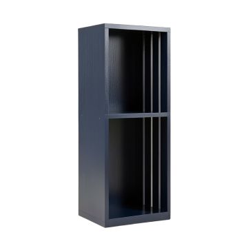Slate Branch Narrow Cubby Tower - Navy
