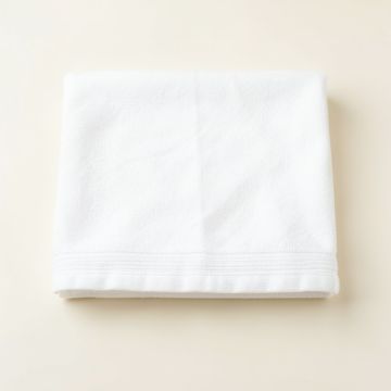 River Bridge Bath Towel - White (synthetic illustration; no displayed measurements)