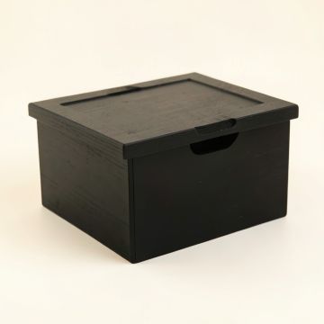 Willow Arc Low Toy Storage Unit - Black (synthetic illustration; no displayed measurements)