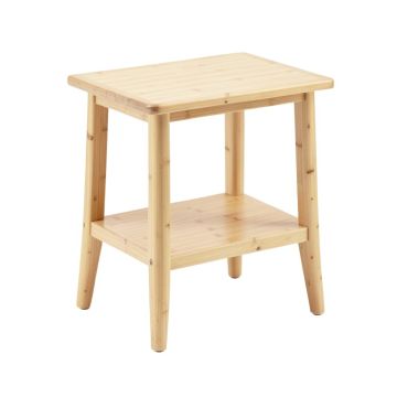 Linden Canyon Side Table - Ivory