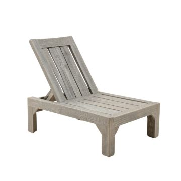 Lake Bend Outdoor Lounge Chair - Gray