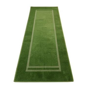 Glen Bend Narrow Runner Rug - Green
