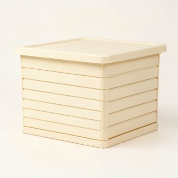 Spruce Bluff Closed Outdoor Storage Box - Ivory (synthetic illustration; no displayed measurements)