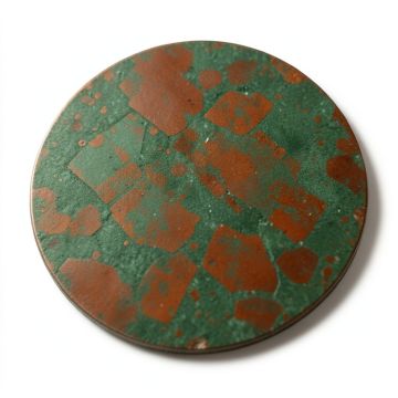 Penny Round 12 '' X 11 '' Metal Mosaic Tile (synthetic illustration; no displayed measurements)
