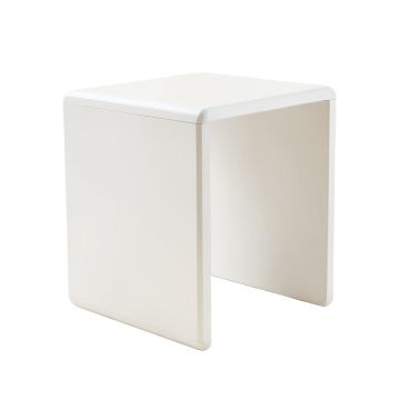 Lake Crest Side Table - White