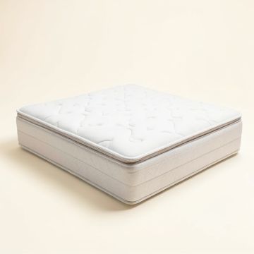 9 '' Medium Gel Memory Foam Mattress And Box Spring Set (synthetic illustration; no displayed measurements)