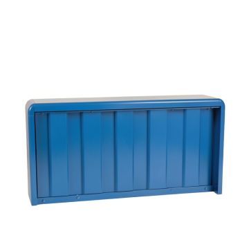Clay Brook Narrow Outdoor Storage Bench - Blue