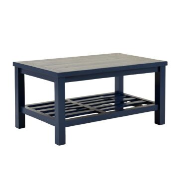 Fern Bend Coffee Table - Navy