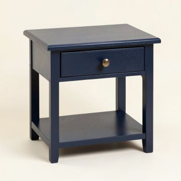 Hazel Branch Nightstand - Navy (synthetic illustration; no displayed measurements)
