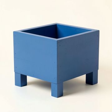 Shore Bend Empty Raised Planter - Blue (synthetic illustration; no displayed measurements)