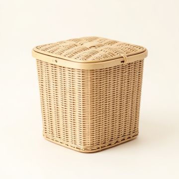 Slate Canyon Laundry Hamper - Beige (synthetic illustration; no displayed measurements)