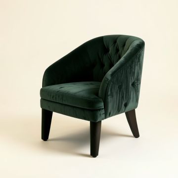 Harne Tufted Velvet Upholstered Side Chair (synthetic illustration; no displayed measurements)