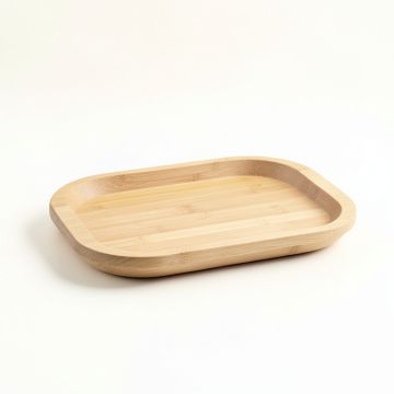 Oak Crest Serving Tray - Beige (synthetic illustration; no displayed measurements)
