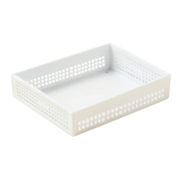 Juniper Bluff Empty Under-Desk Cable Tray - White