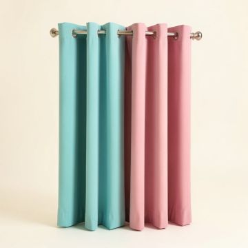 Arlondo Solid Room Darkening Grommet Curtain Panels (synthetic illustration; no displayed measurements)