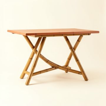 Oak Brook Patio Table - Terracotta (synthetic illustration; no displayed measurements)