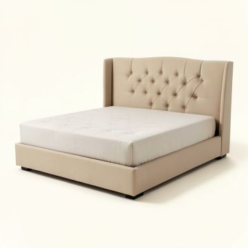 Cluff Tufted Upholstered Platform Bed (synthetic illustration; no displayed measurements)