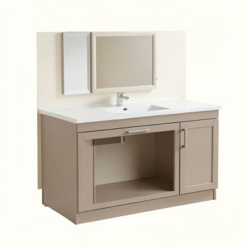 Phoebe Drilling Wall Mount 24 '' Single Bathroom Vanity Set With Handles (synthetic illustration; no displayed measurements)