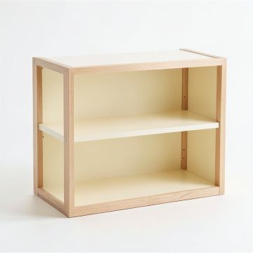 Clay Bridge Empty Mug-Storage Cabinet Insert - Cream (synthetic illustration; no displayed measurements)