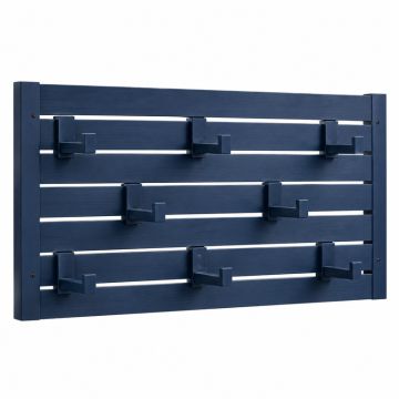 Moss Branch Empty Wall-Mounted Tool Organizer Panel - Navy