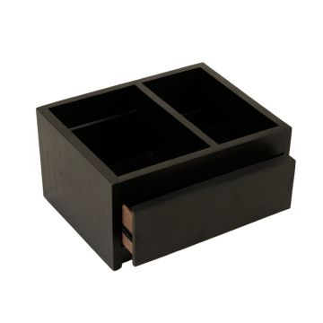 Hazel Branch Empty Coffee-Station Organizer - Black