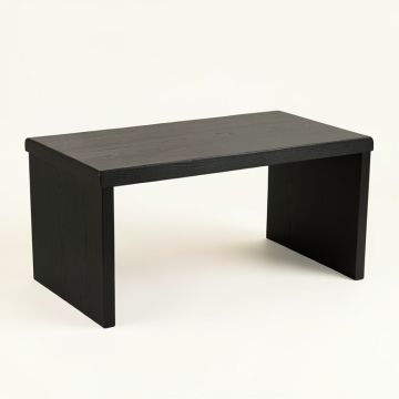 Hazel Brook Desktop Monitor Riser - Black (synthetic illustration; no displayed measurements)