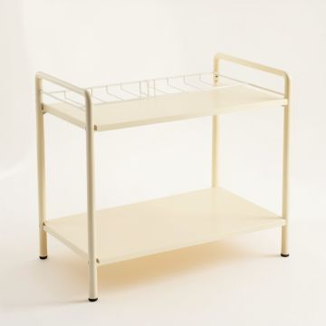 Fern Bridge Empty Countertop Canister Rack - Ivory (synthetic illustration; no displayed measurements)