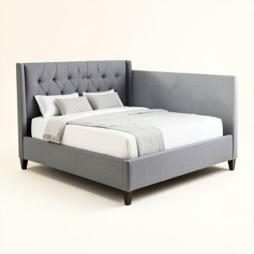 Gaidos Tufted Upholstered Standard Bed (synthetic illustration; no displayed measurements)