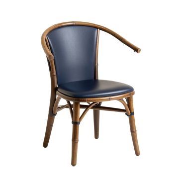 Holly Branch Dining Chair - Navy