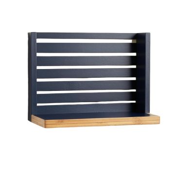 Vale Canyon Wall-Mounted Entryway Organizer Shelf - Navy (synthetic illustration; no displayed measurements)
