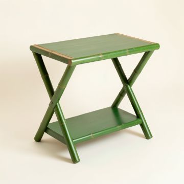 Aspen Branch Side Table - Green (synthetic illustration; no displayed measurements)