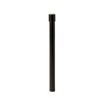 Bergin Round Spring Tension Single Curtain Tension Rod