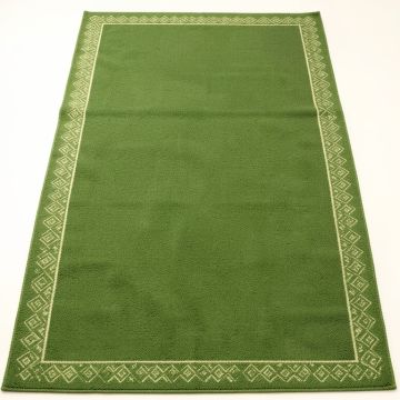Wren Arc Rectangular Area Rug - Green (synthetic illustration; no displayed measurements)