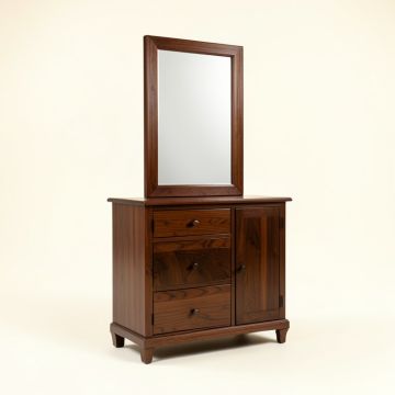Zakhar Free Standing Jewelry Armoire With Mirror (synthetic illustration; no displayed measurements)