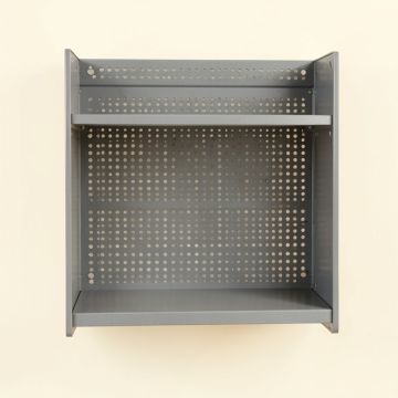 Fern Bridge Empty Wall-Mounted Tool Organizer Panel - Gray (synthetic illustration; no displayed measurements)