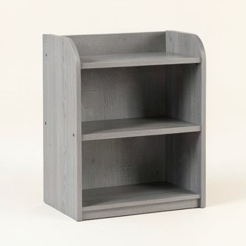 Alder Crest Desktop Shelving Unit - Gray (synthetic illustration; no displayed measurements)