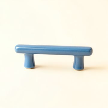 Pine Branch Cabinet Handle Without Packaging - Blue (synthetic illustration; no displayed measurements)