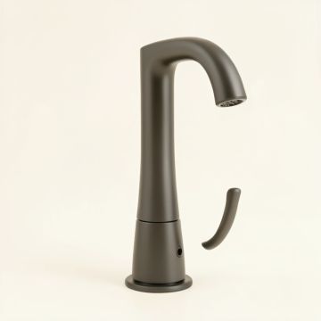 Simplice Single-Hole Kitchen Sink Faucet With 15-3/8 '' Pull-Down Spout (synthetic illustration; no displayed measurements)