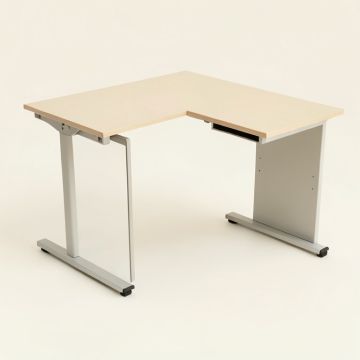 Abler L-Shape Desk (synthetic illustration; no displayed measurements)