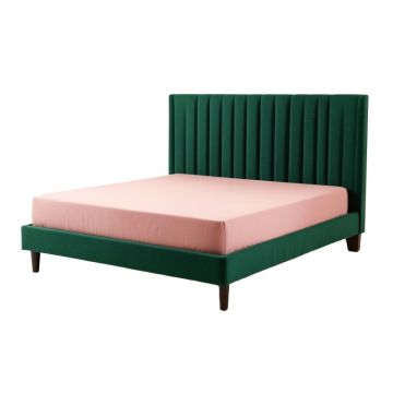 Ronald One Box Slat Upholstered Standard Bed