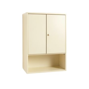 Olive Canyon Wall-Mounted Laundry Cabinet - Ivory