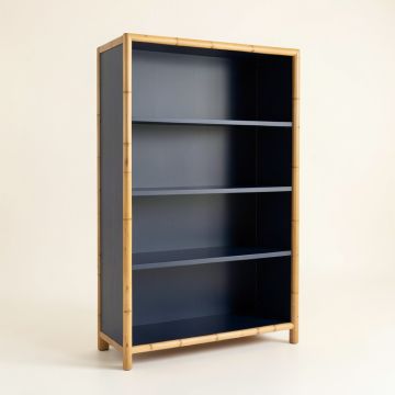 Heath Branch Freestanding Bookcase - Navy (synthetic illustration; no displayed measurements)