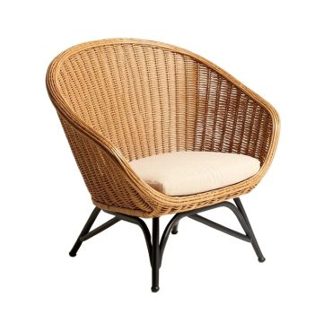 Travers 26.7 '' Wide Papasan Chair