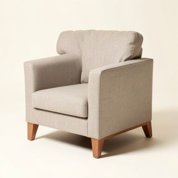 Labrie 32 '' Wide Linen Armchair (synthetic illustration; no displayed measurements)