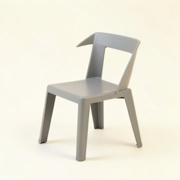 Slate Bluff Small Chair - Gray (synthetic illustration; no displayed measurements)