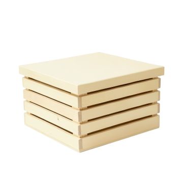 Briar Crossing Closed Outdoor Storage Box - Ivory