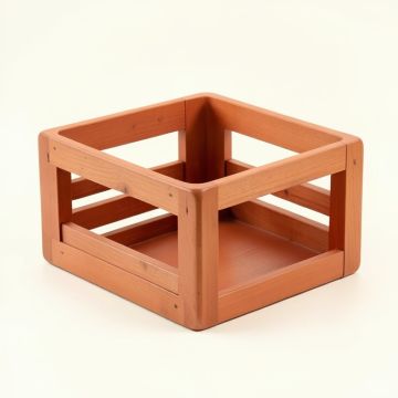 Hill Field Empty Furniture-Style Pet Crate - Terracotta (synthetic illustration; no displayed measurements)