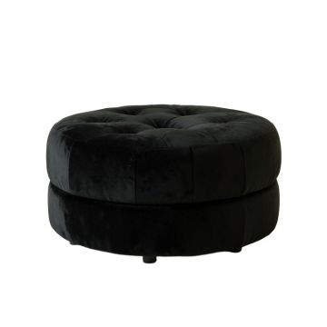 Heywood 40 '' Wide Velvet Tufted Round Cocktail Ottoman