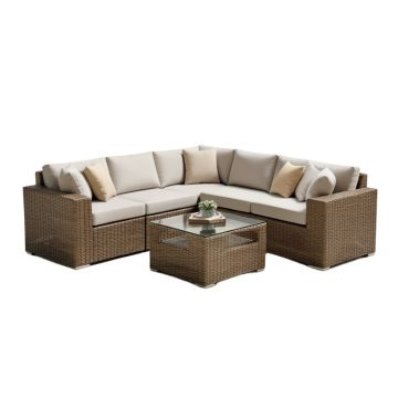 Outdoor Rattan Patio Furniture Set